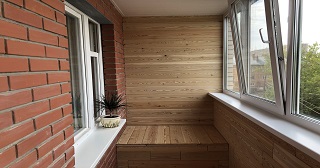 Отделка, остекление, утепление балконов в Шадринске от 211 руб. м/2.